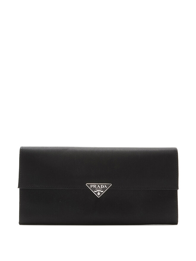PRADA Portefeuille en nylon noir