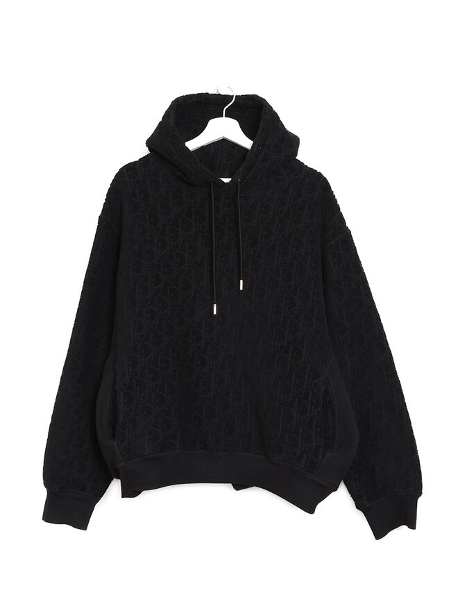DIOR Dior Oblique Relaxed-Fit Hooded Sweatshirt