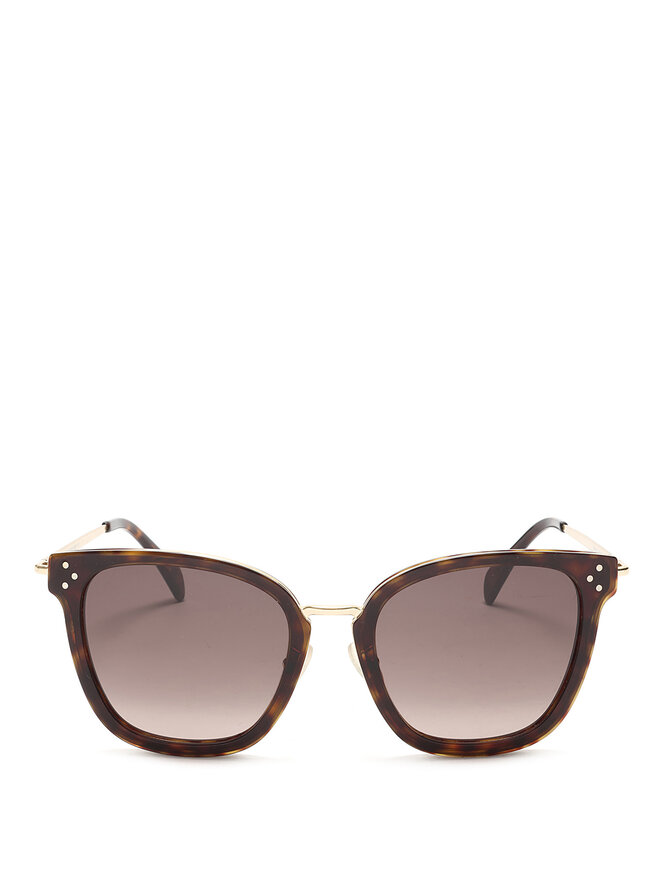 CELINE Tortoise Shell Frame Sunglasses