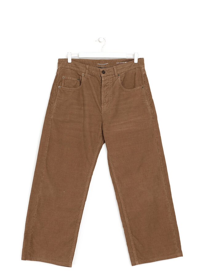 SAINT LAURENT Cropped Cotton Pants