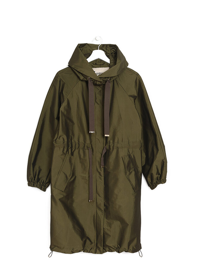 Herno Veste à Capuchon avec Fermeture Éclair