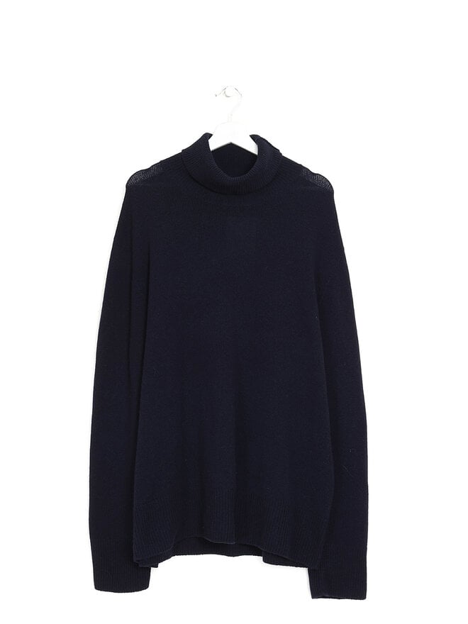 THE ROW Wool-Cashmere Turtleneck Sweater