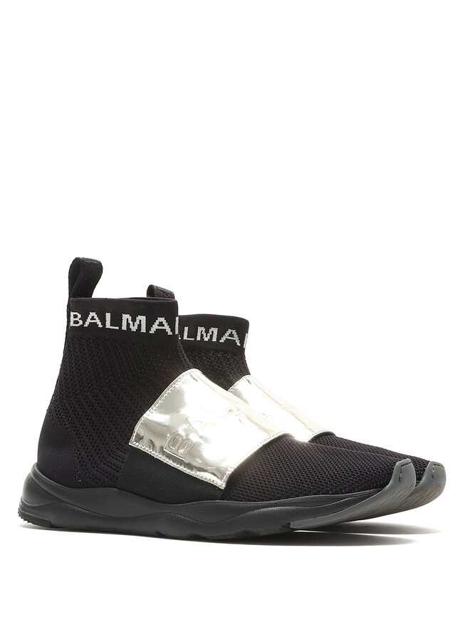 BALMAIN Baskets Silver Runner Cameron