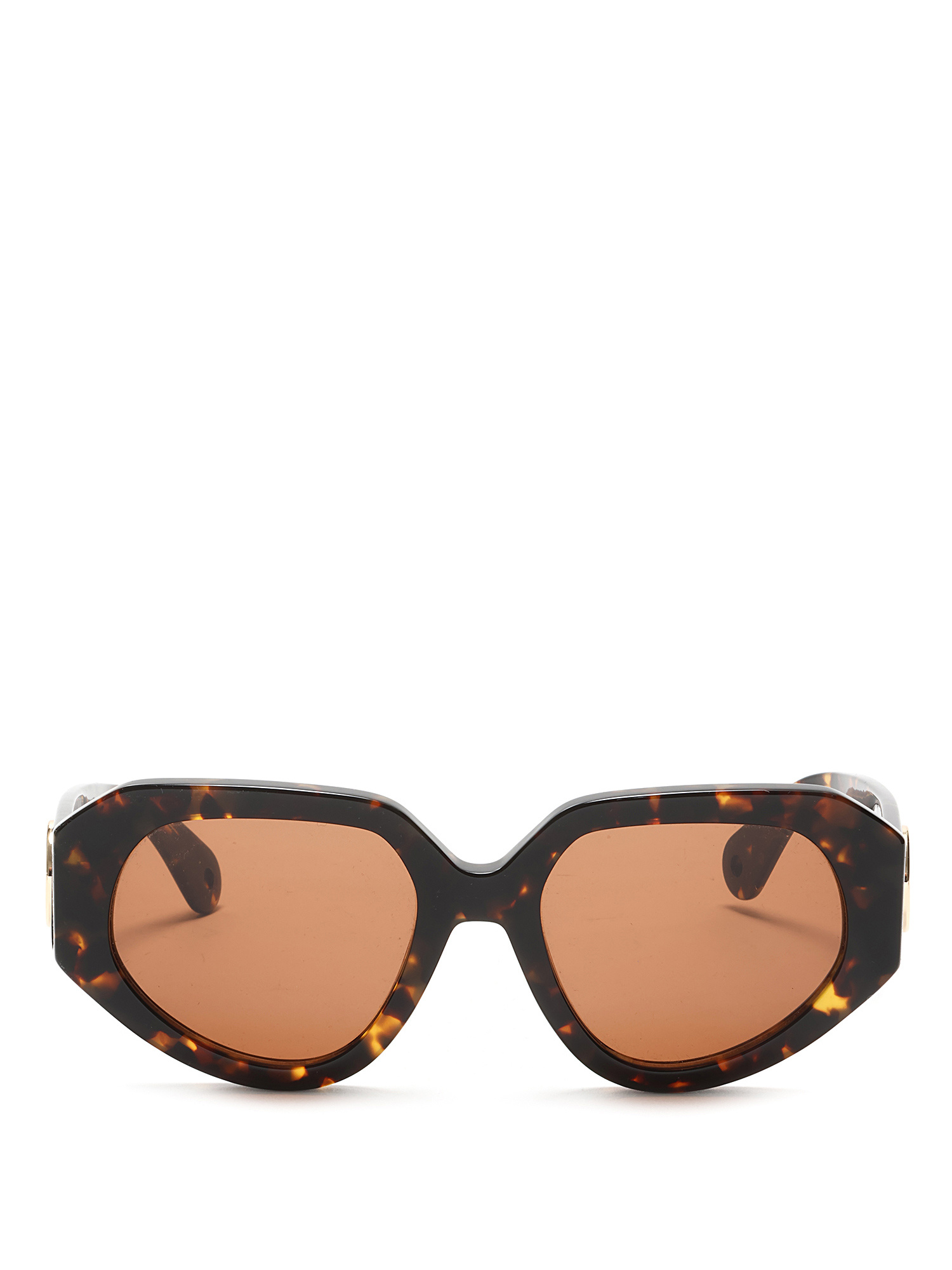 Lanvin Tortoise Medallion Sunglasses | RUSE