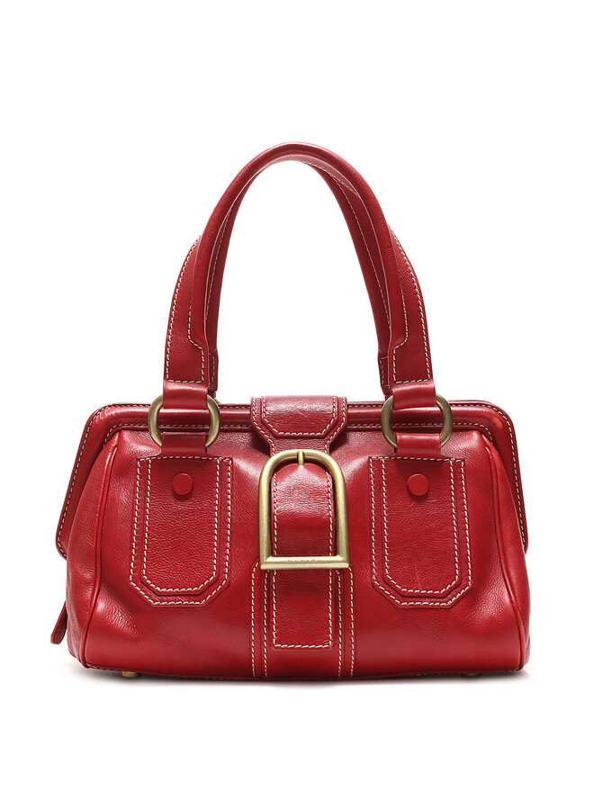 CELINE Sac Cadre en Cuir Ella