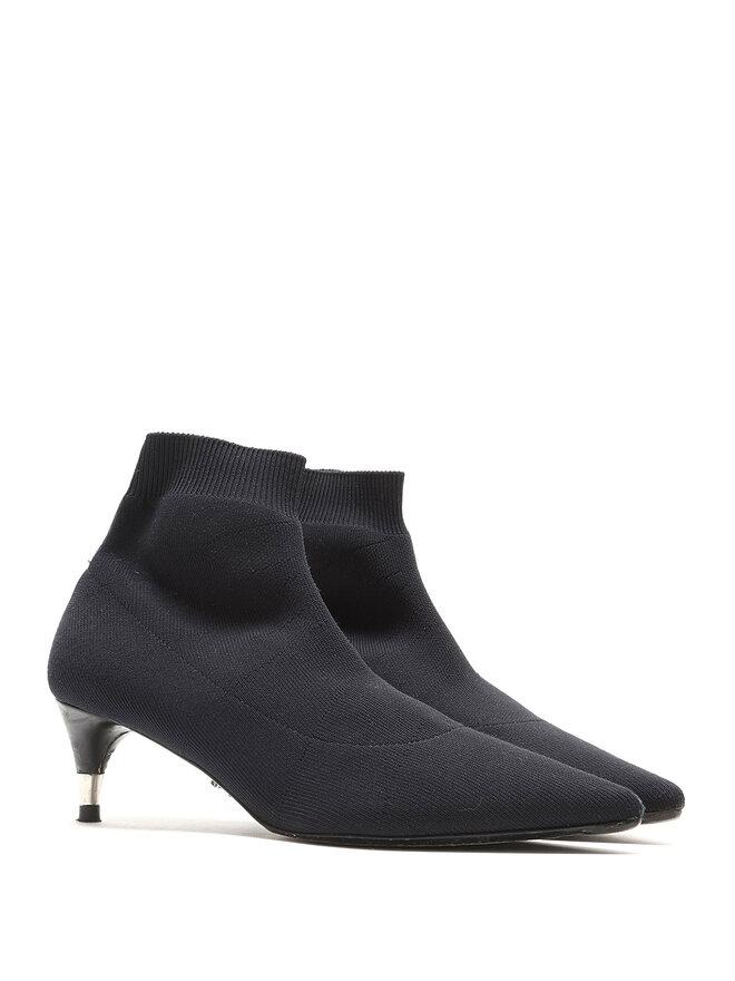 PRADA Stretch Knit Ankle Boots