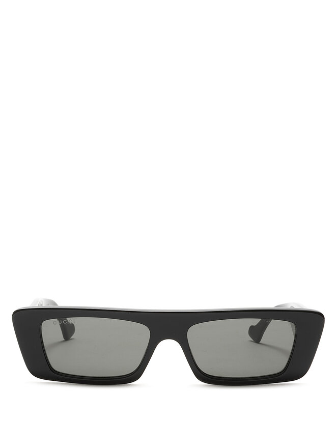 GUCCI Lunettes de soleil rectangulaires en acétate