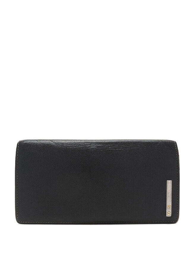 Cartier Black Grained Leather Wallet