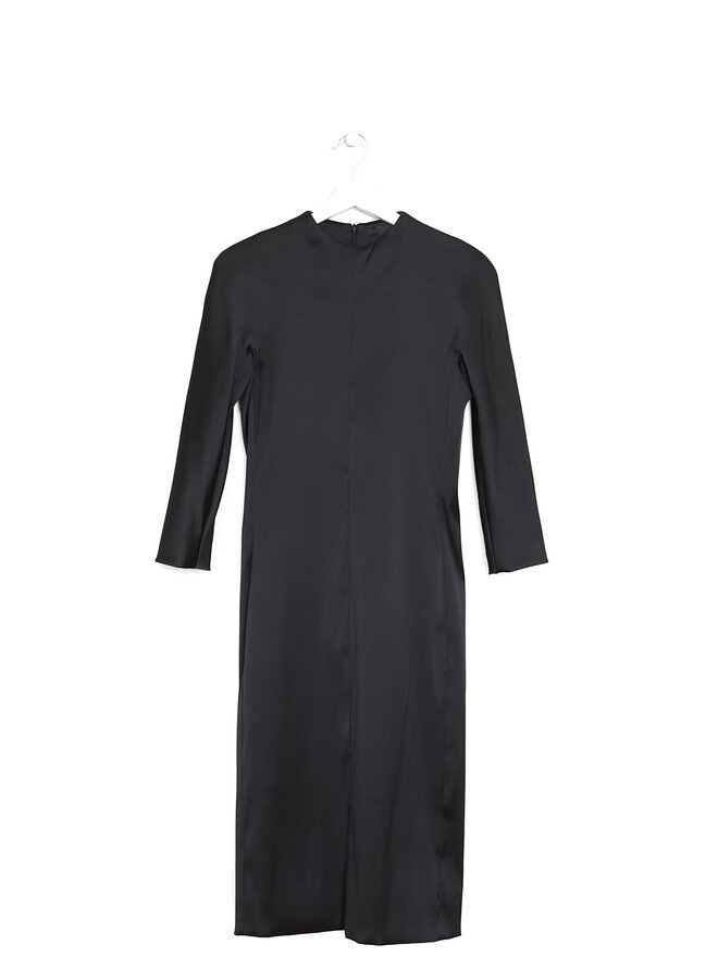 THE ROW Long Sleeve Midi Dress