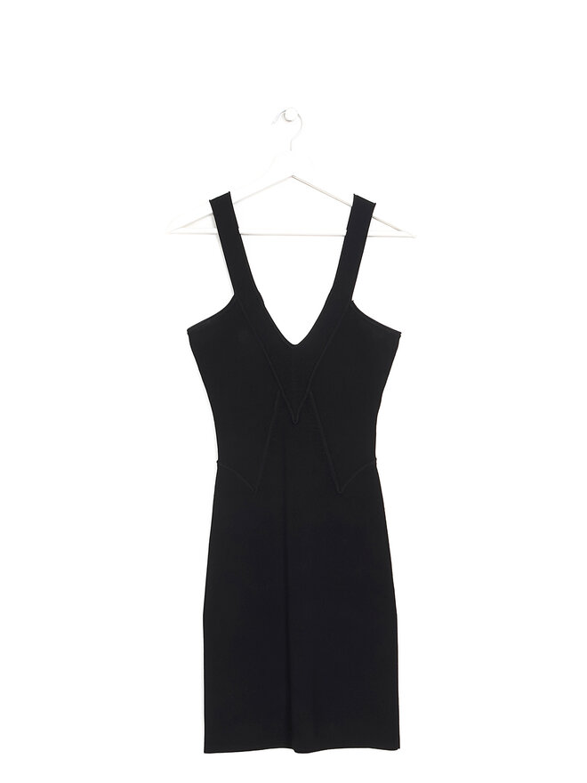 GIVENCHY Elegant Sleeveless Black Dress
