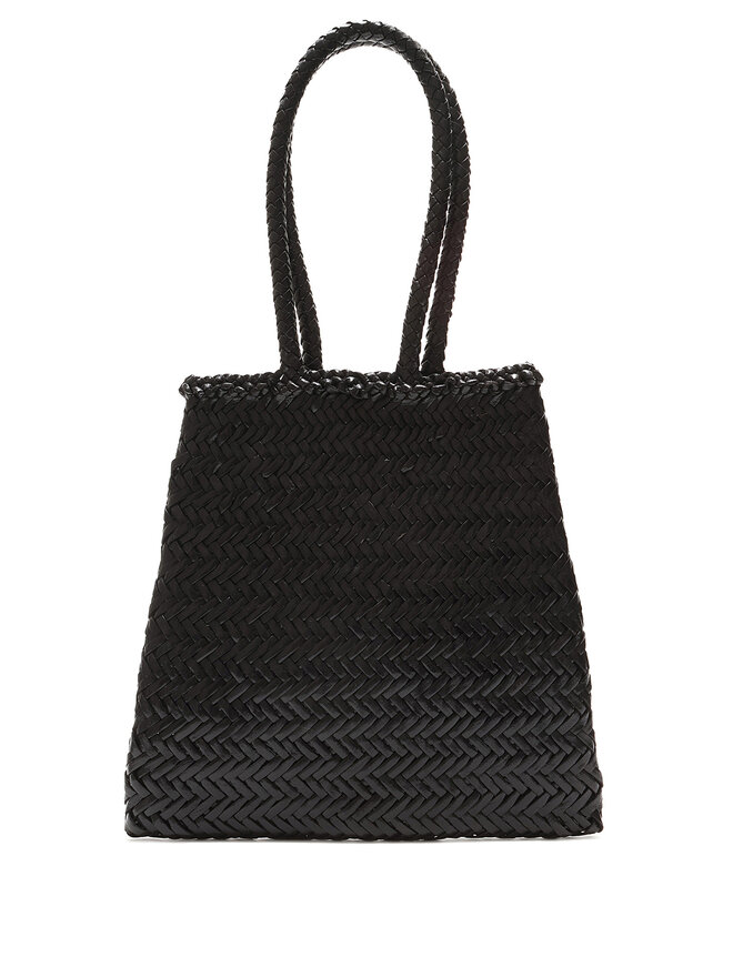 Liffner Herringbone Woven Tote Bag