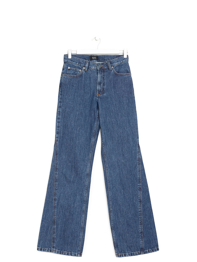 A.P.C. Jeans court à taille mi-haute Elle