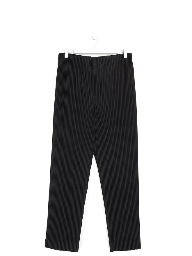 HOMME PLISSÉ ISSEY MIYAKE Black Pleated Trouser
