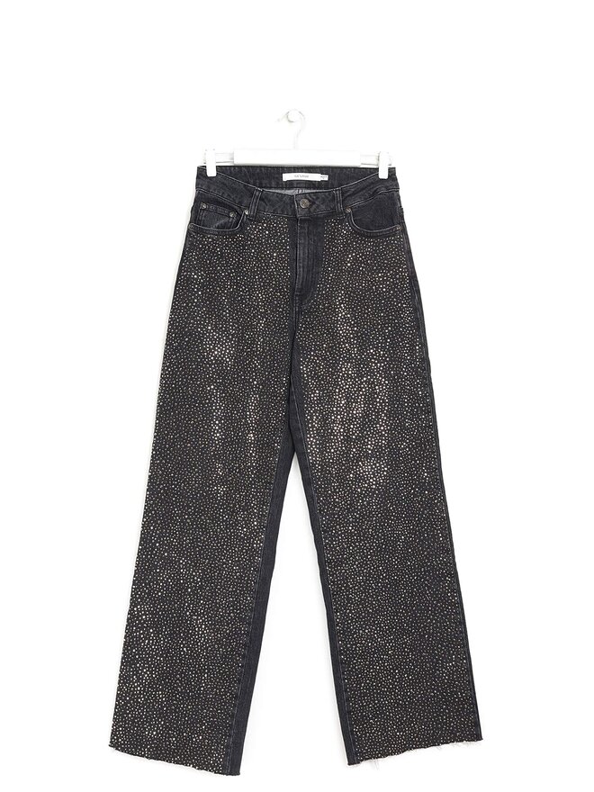 GESTUZ ZorahGZ Rhinestone Embellished Jeans