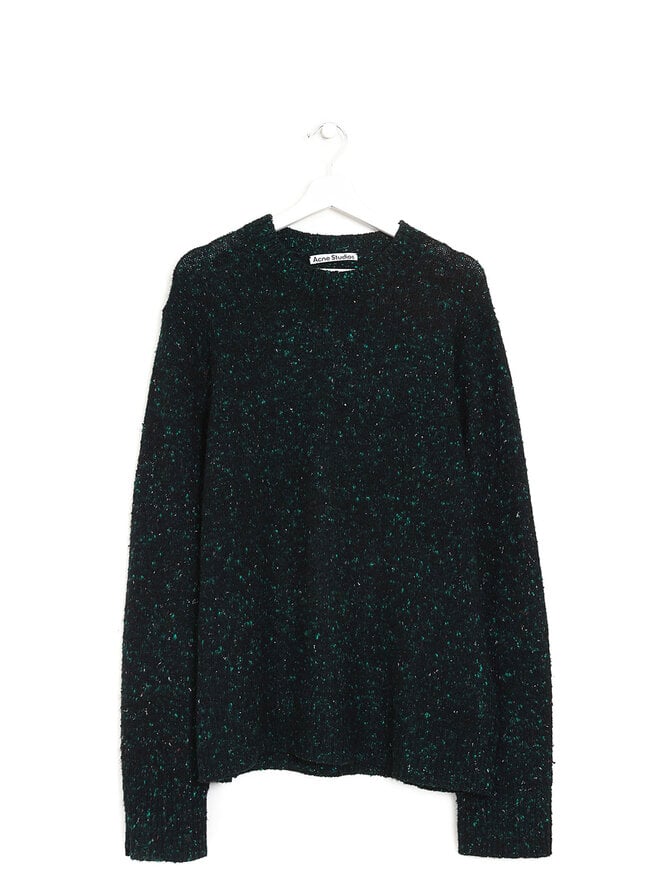 Acne Studios Green Wool Blend Sweater