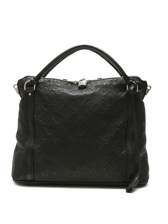 LOUIS VUITTON Antheia Ixia MM Monogram Embossed Tote