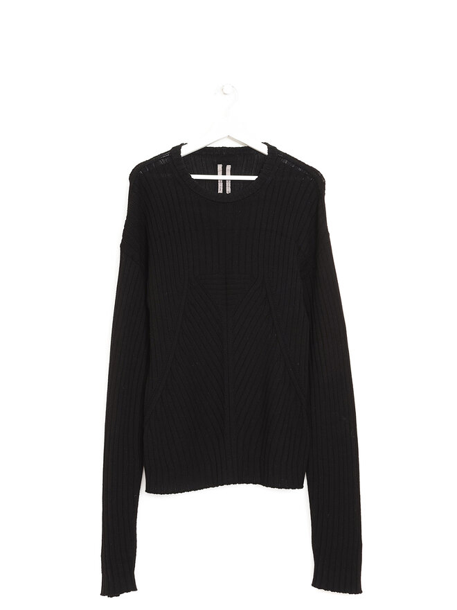 Rick Owens Cotton Knit Sweater