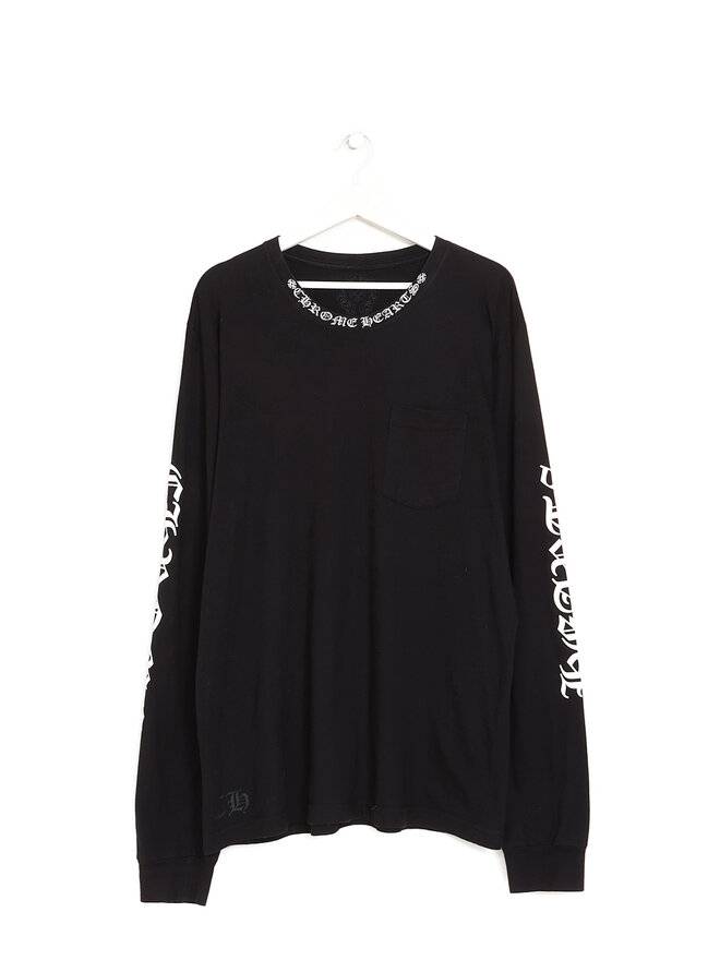 Chrome Hearts Graphic Long Sleeve Shirt