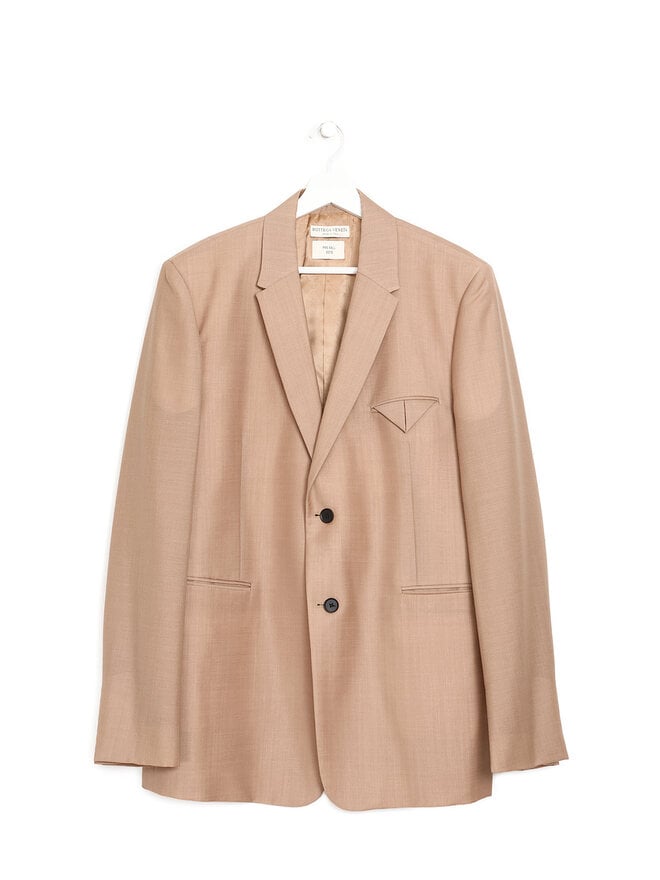 BOTTEGA VENETA Blazer structuré en mohair et laine