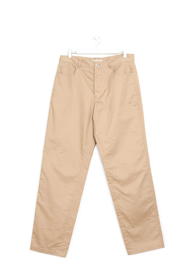 JW ANDERSON Beige Straight Leg Pants