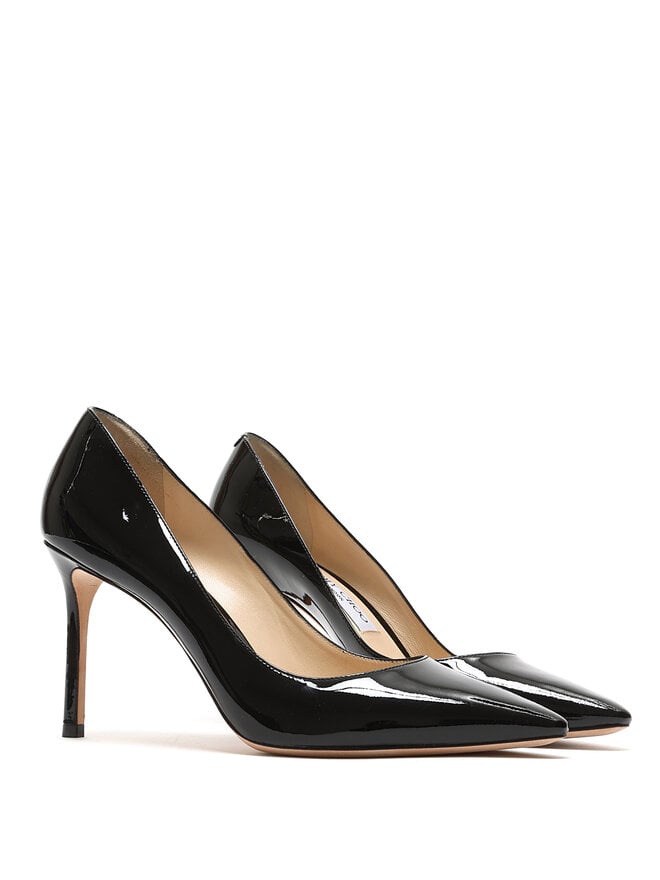 JIMMY CHOO Escarpins Love 85 en Cuir Verni