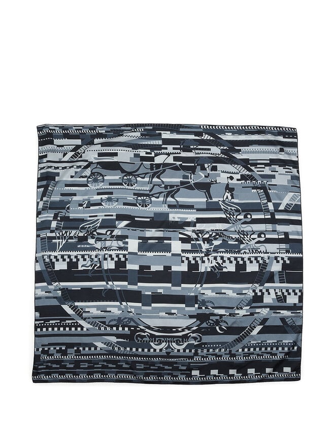 HERMÈS Carré Glitch Géométrique