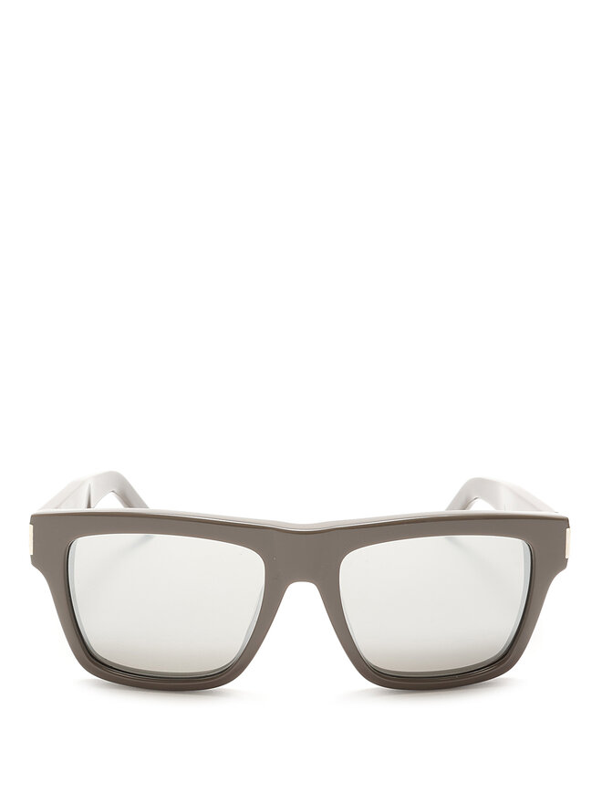 SAINT LAURENT Lunettes de soleil à monture carrée Bold