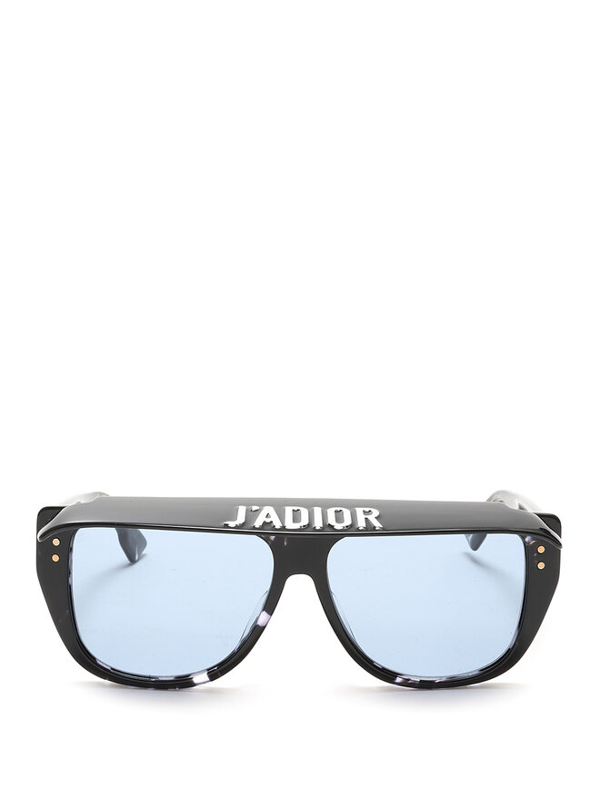 Christian Dior Lunettes de soleil DiorClub2 à monture rectangulaire