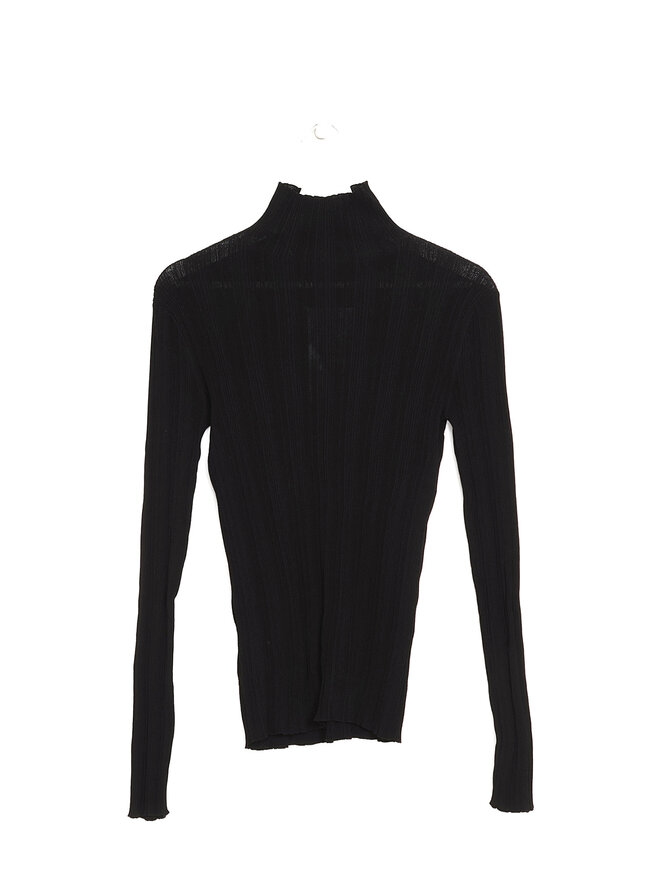 TOTEME Sheer High-Neck Top