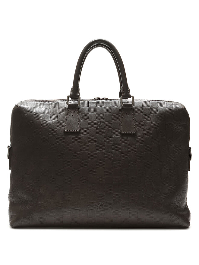 LOUIS VUITTON Damier Infini Leather Porte-Documents Jour Bag