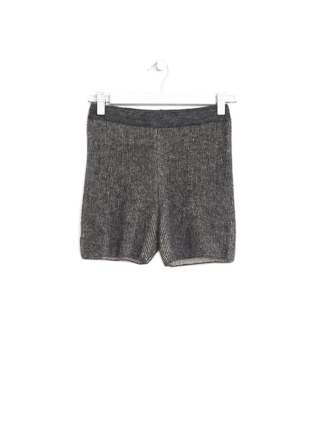 JACQUEMUS Le Short Arancia en Tricot Côtelé