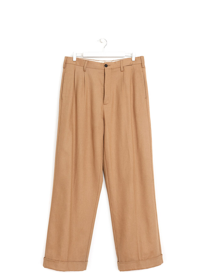 MARNI Pantalon en Laine à Jambe Droite