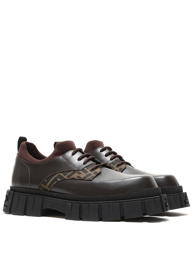 FENDI Mocassins Fendi Force à lacets