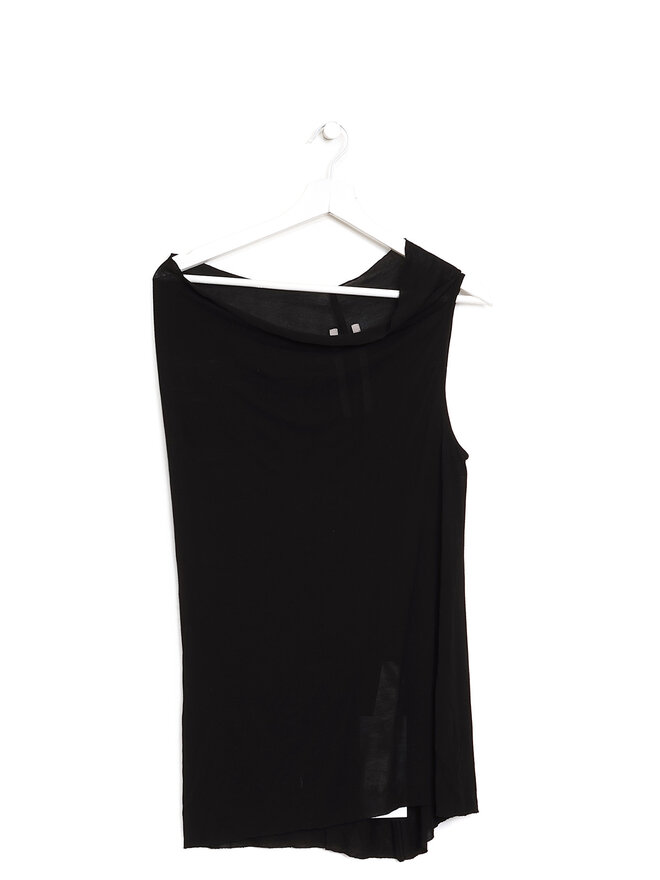 Rick Owens Asymmetrical Sleeveless Top