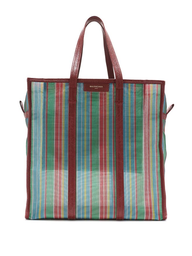 BALENCIAGA Cabas en Filet Multicolore