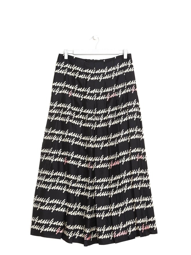GUCCI Jupe Midi à Imprimé Graphique Abstrait