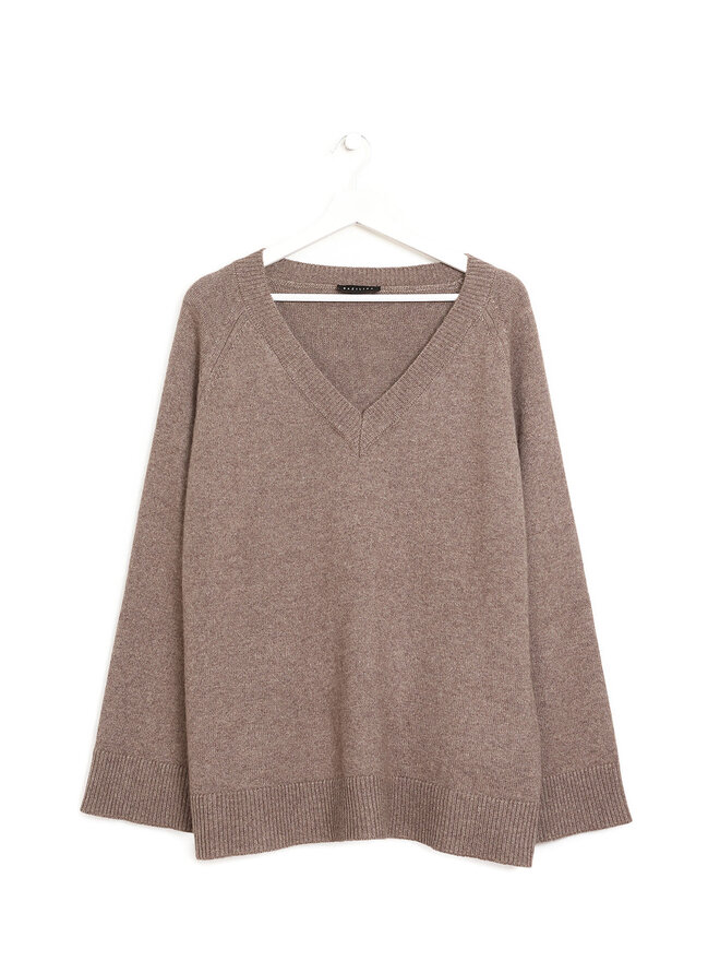 BAZILIKA V-Neck Cashmere Sweater