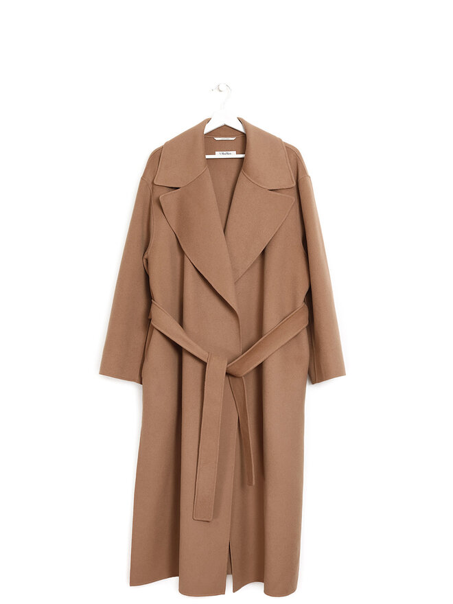 'S Max Mara Manteau Long en Laine
