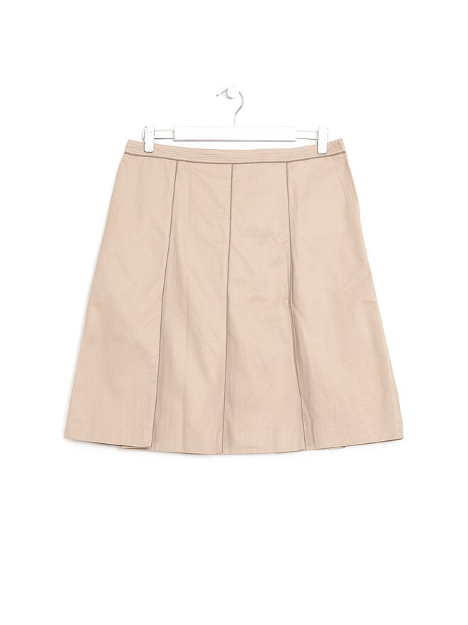 MIU MIU Jupe plissée en coton