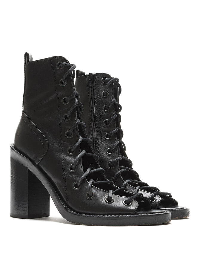 ANN DEMEULEMEESTER Lace-Up Ankle Sandals
