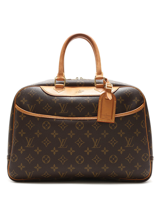LOUIS VUITTON Deauville Monogram Canvas Tote