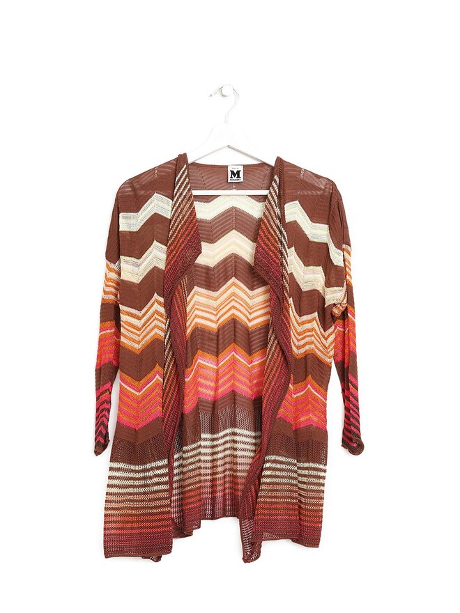 M MISSONI Cardigan à Motif Zigzag