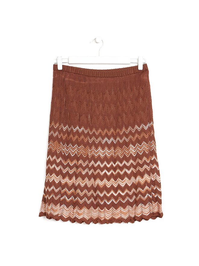 M MISSONI Jupe Midi à Motif Zigzag