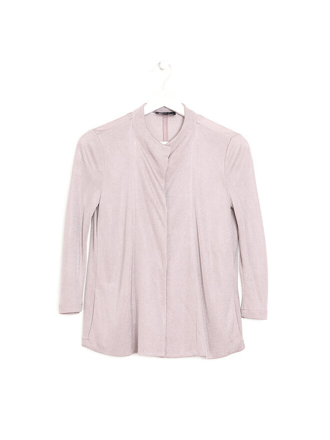 EMPORIO ARMANI Collarless Long Sleeve Shirt