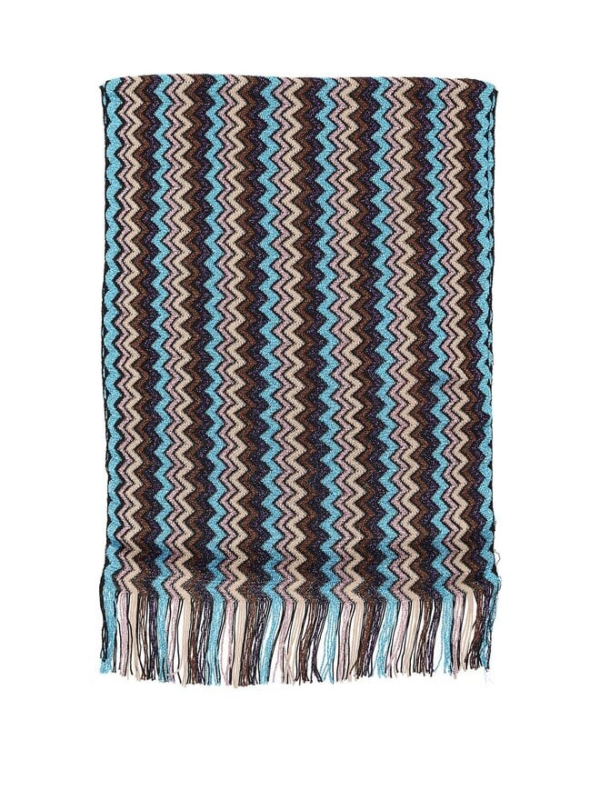 MISSONI Chevron Knit Scarf