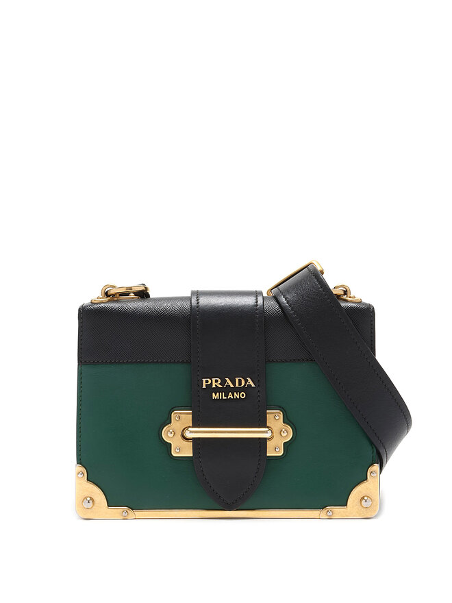 PRADA Sac en bandoulière en cuir Cahier