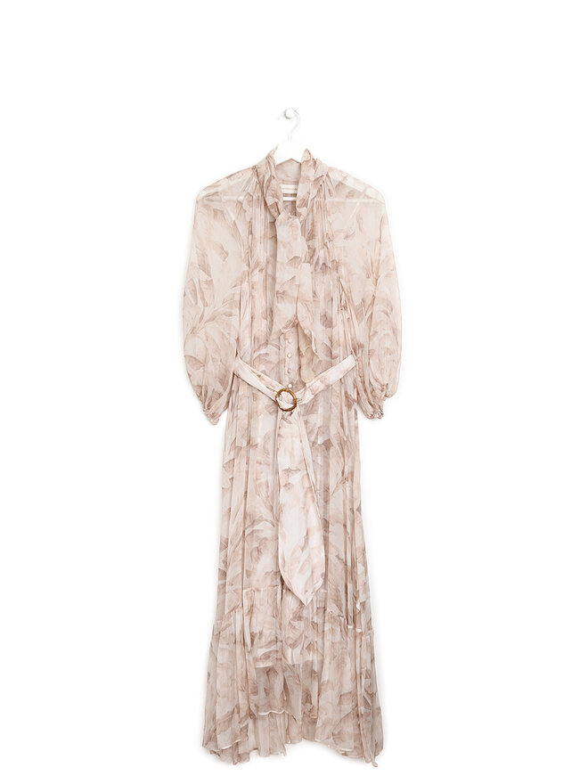 ZIMMERMANN Floral Silk Dress