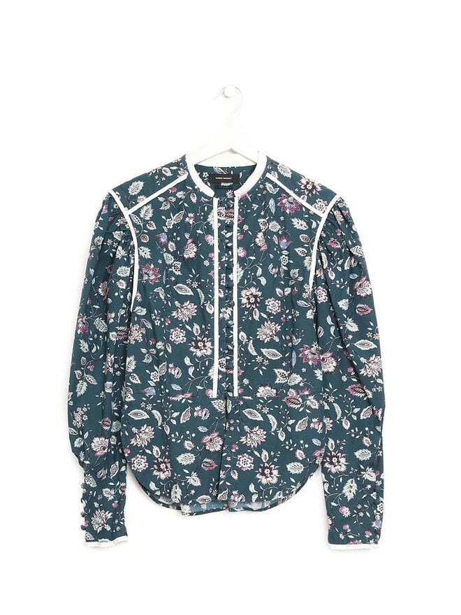 ISABEL MARANT Isabel Marant Floral Cotton Blouse