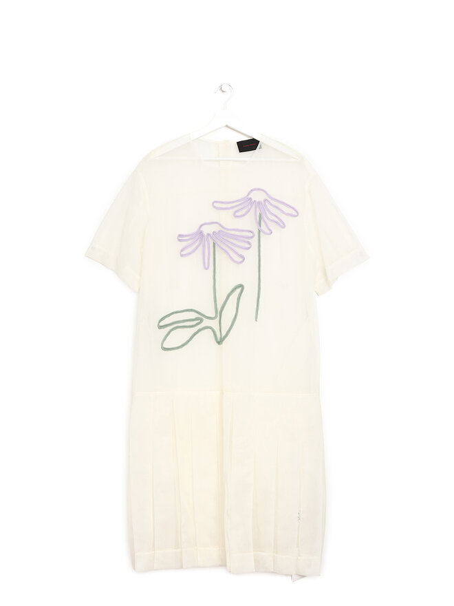 Simone Roch Floral Embroidered Long Tunic