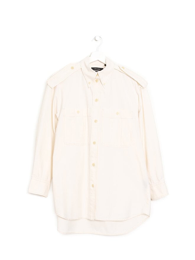 ISABEL MARANT Beige Cotton Shirt